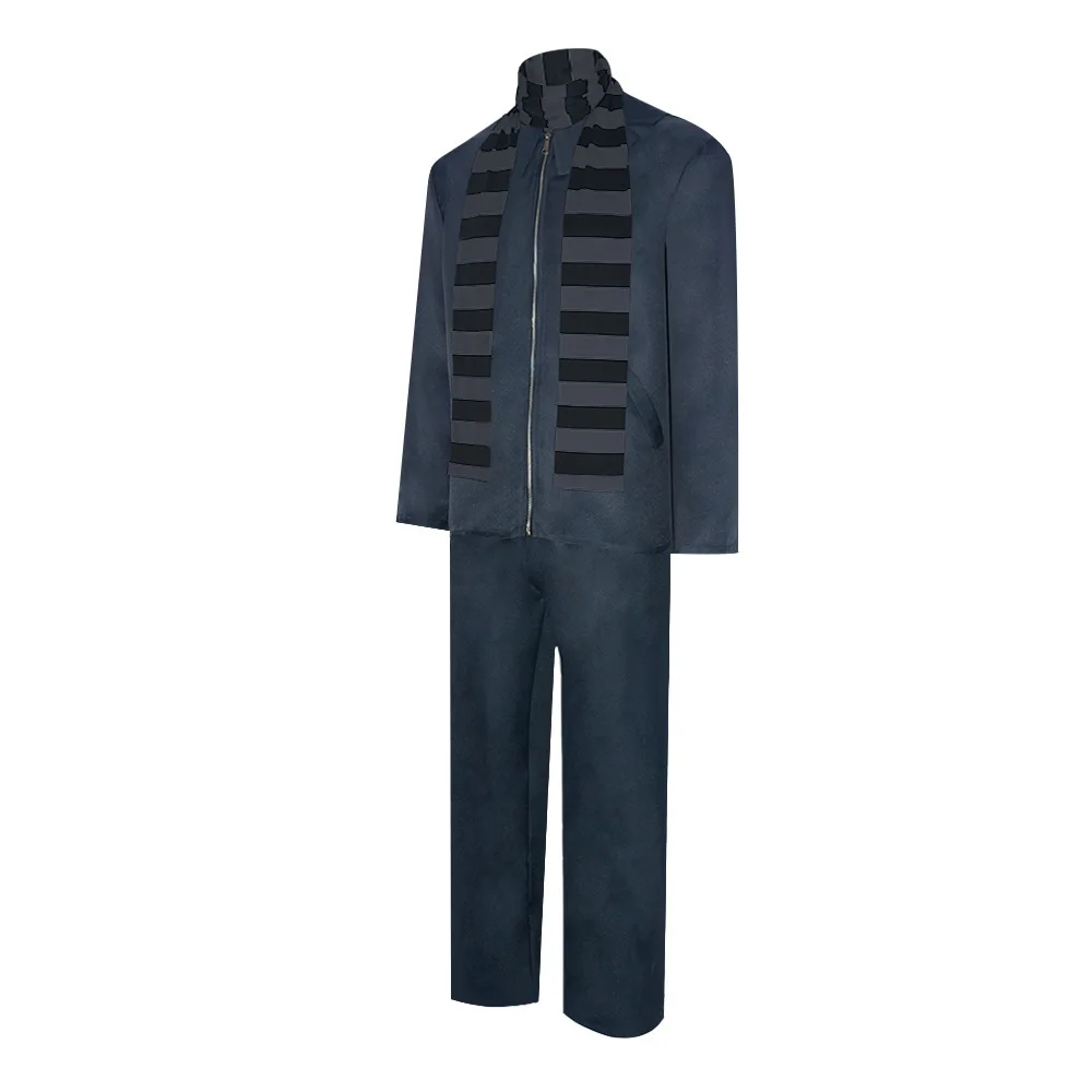 Disfraz de Cosplay de Minion de la Película de Halloween, Disfraz Completo de Gru de Despicable Me, Disponible en Stock para Hombres Adultos, Actuación 2D