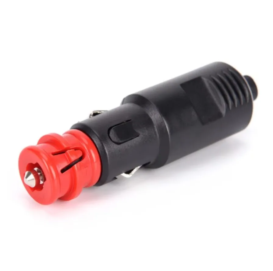 12V 24V Male Car Vehicle Cigarette Lighter Socket Plug Connector  Universal Connector Switch Charger Power Adapter Car Accessori