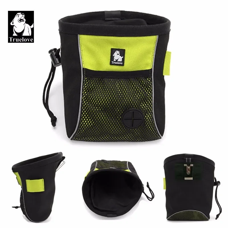 Truelove Snack Treat Bag Waterproof Lining High Capacity Draw-out Garbage Nylon Durable Outdoor Pet Product TLT2051