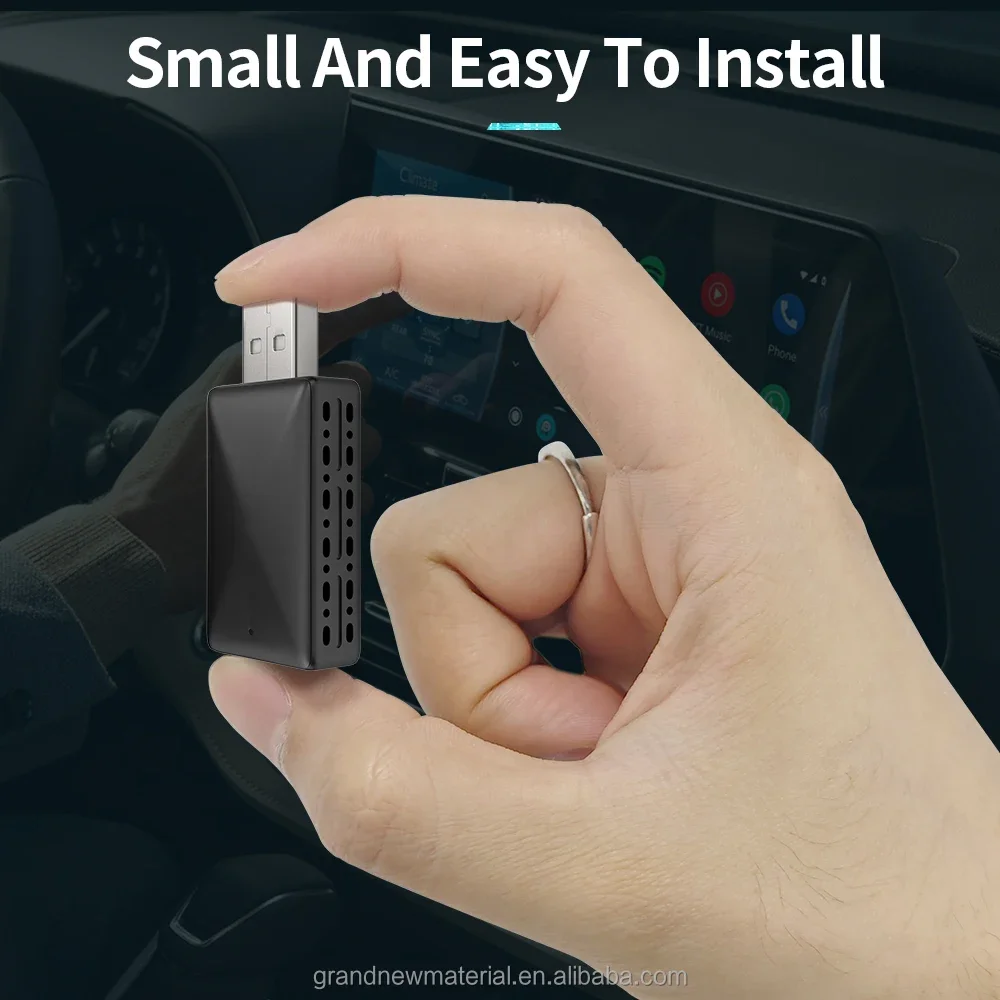 Grandnavi Wireless Obd Carplay Dongle Adapter Factory WiredCarplayGPS WirelessCarplayUsbMini BoxUniversal car accessories