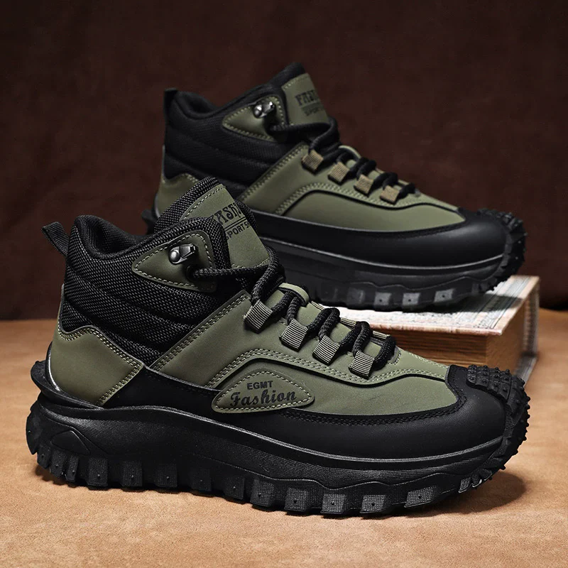 Mix Color Men Sneaker Hiking Shoes Wild Climbing Shoes