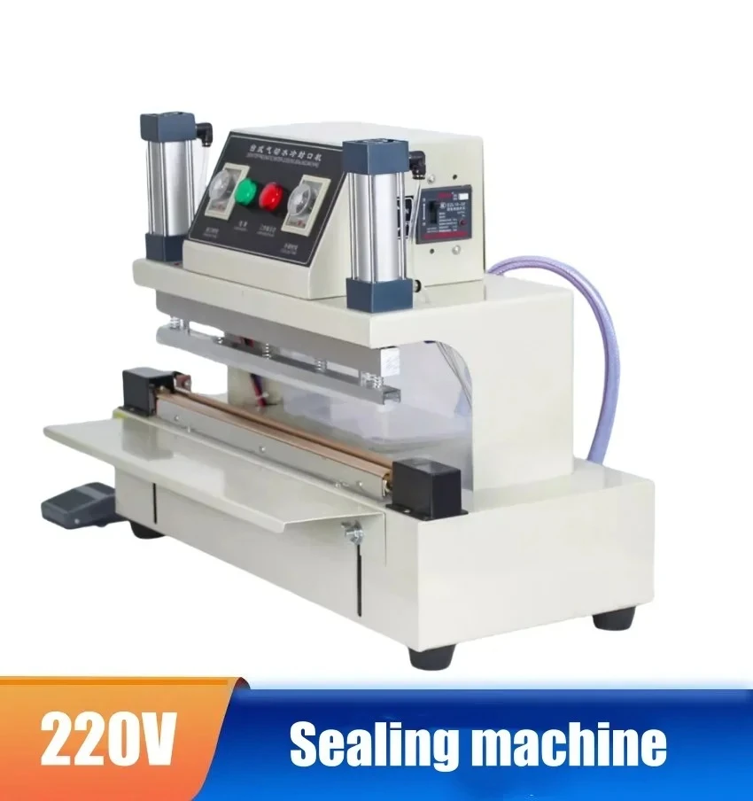 

GSJ450 Desktop Water-cooled Pneumatic All Aluminum Frame Semi-automatic Commercial Aluminum Foil Bag Nylon Wire Mesh Bag