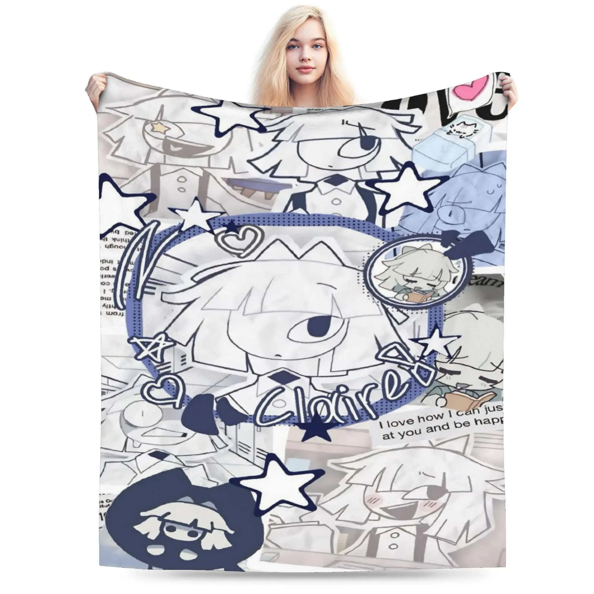 FPE Fundamental Paper Education Stuff Blankets Soft Fleece  Throw Blankets Cozy Bedding Throws