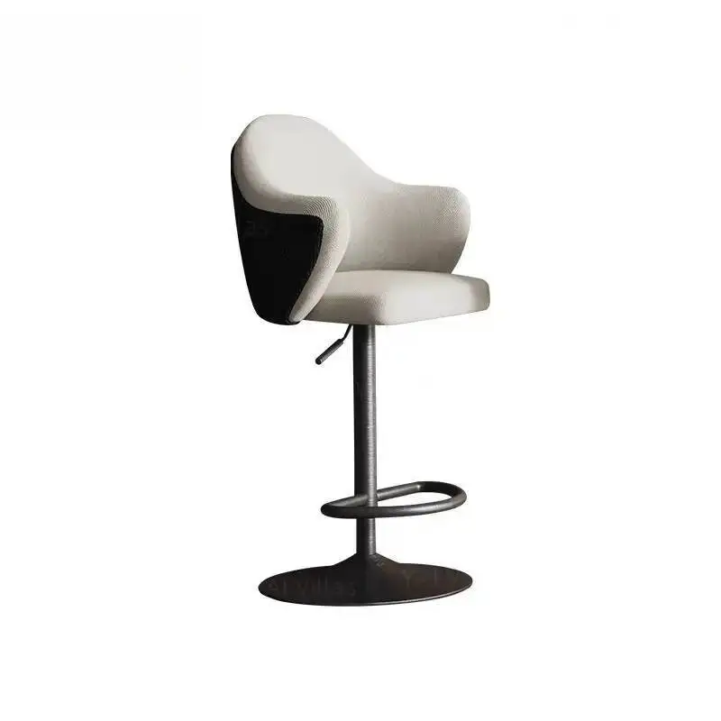 

Chair Luxury Light Bar Bar Italian Stool Leisure Stool Island Chair Minimalist Lift Swivel Backrest Chairs Reception High Stools