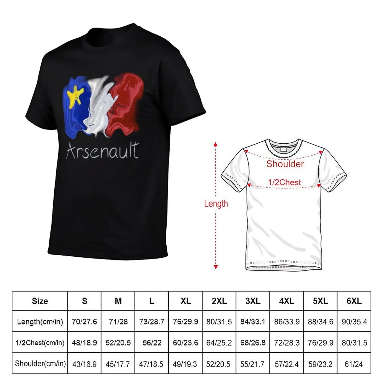 Acadian Flag pastel liquid Arsenault - Drapeau acadien liquide pastel Arsenault T-Shirt blanks compression shirt men