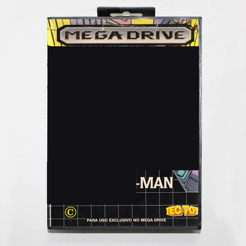 إس مان ضد. غطاء بطاقة ألعاب Kingpin MD 16 بت BR لخرطوشة وحدة تحكم ألعاب الفيديو Sega Megadrive Genesis