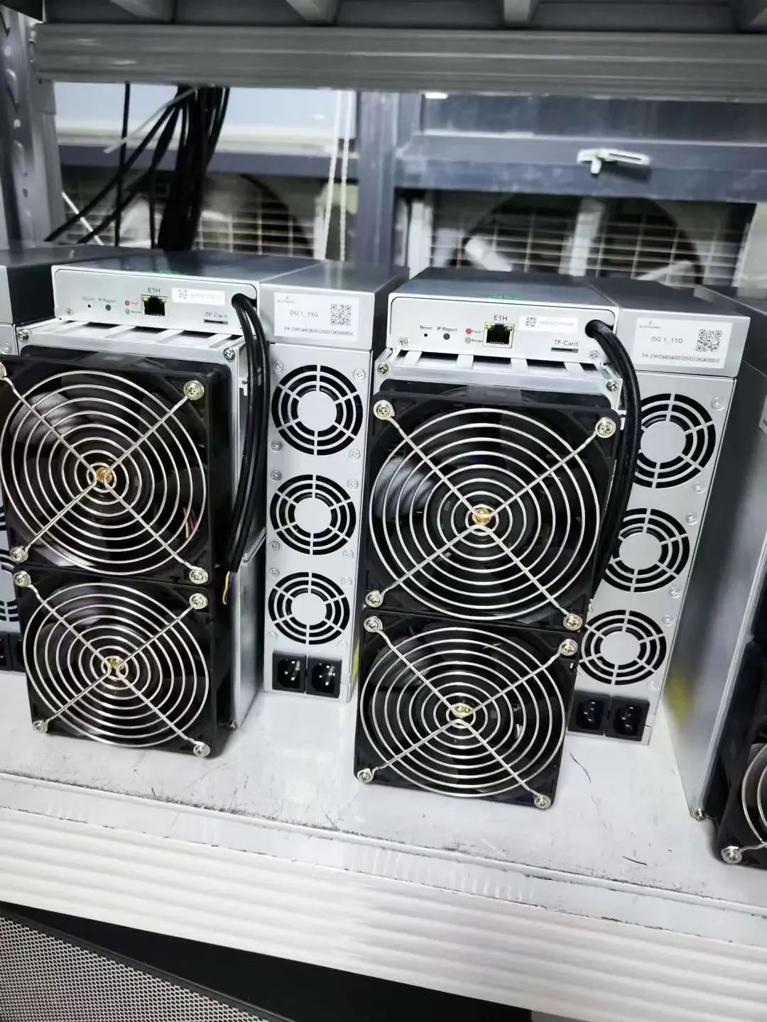 BITMAIN Antminer S19K Pro 110-115-120Th SHA-256 비트코인 ​​채굴기 재고 있음 PSU 빠른 배송