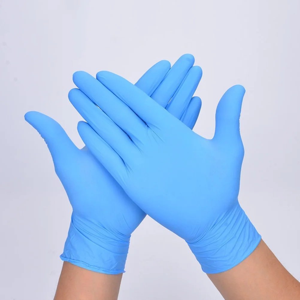 

18pcs Disposable Nitrile Rubber Gloves Finger Cover Insulation Protection Non-Sticky Anti-Static Comfortable Practical