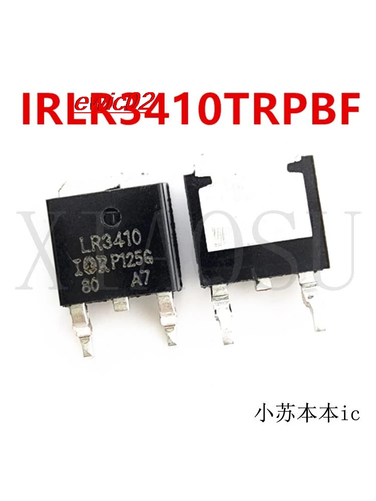 

5 шт., Оригинальные запасные части IRLR3410TRPBF LR3410 N17A 100V MOS TO252