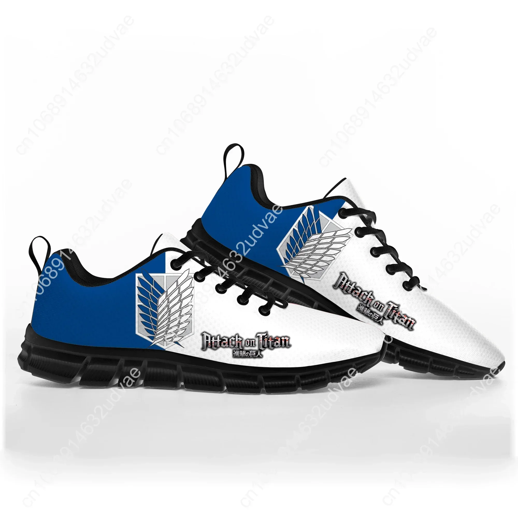 Anime Attack on Titan Levi Ackerman Sports Shoes Mens Womens Teenager Kids Children Sneakers Fashion High Quality Couple Shoe
