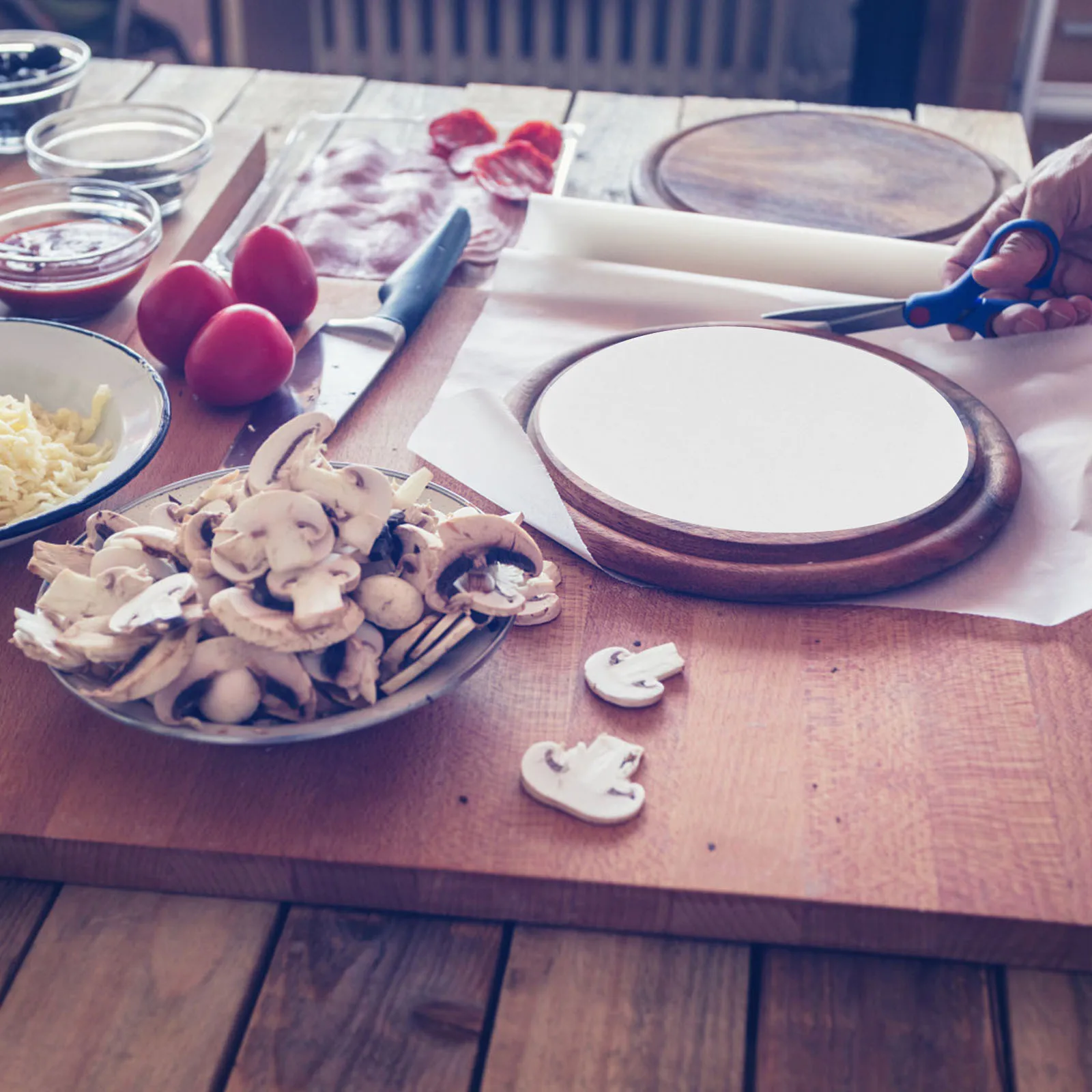 

220Pcs Round Baking Parchment Paper Nonstick Sheets for Air Fryer Baking Pan Pizza Oven Cooking Liners Parchment Paper