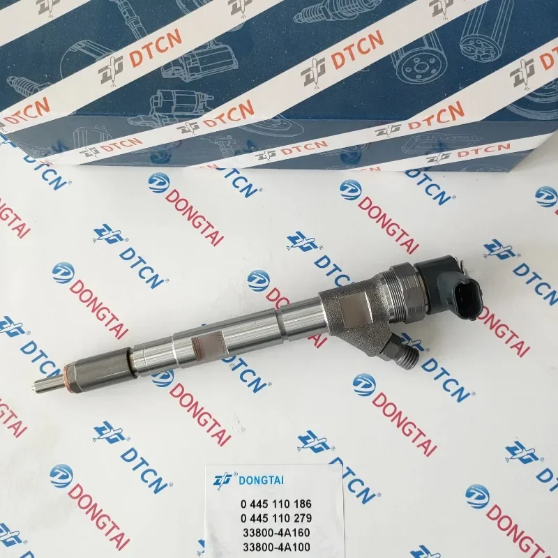 Injetor Common Rail 0445110186   , 0445110279 , 33800-4A100,,33800-4A160 Para KIA