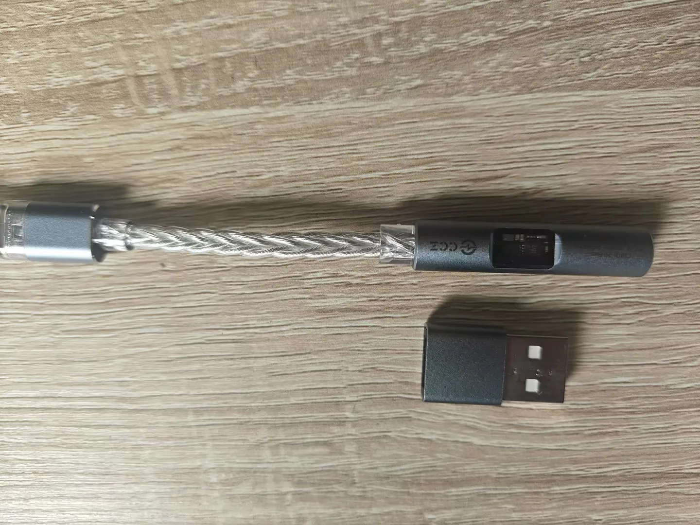 CCZ CM01 Audio-Adapter Typ C auf 3,5 mm 8-adriges, einkristallines, versilbertes Kupferkabel mit 32-Bit CX31993+MAX97220 DAC-Chip – Detail 30