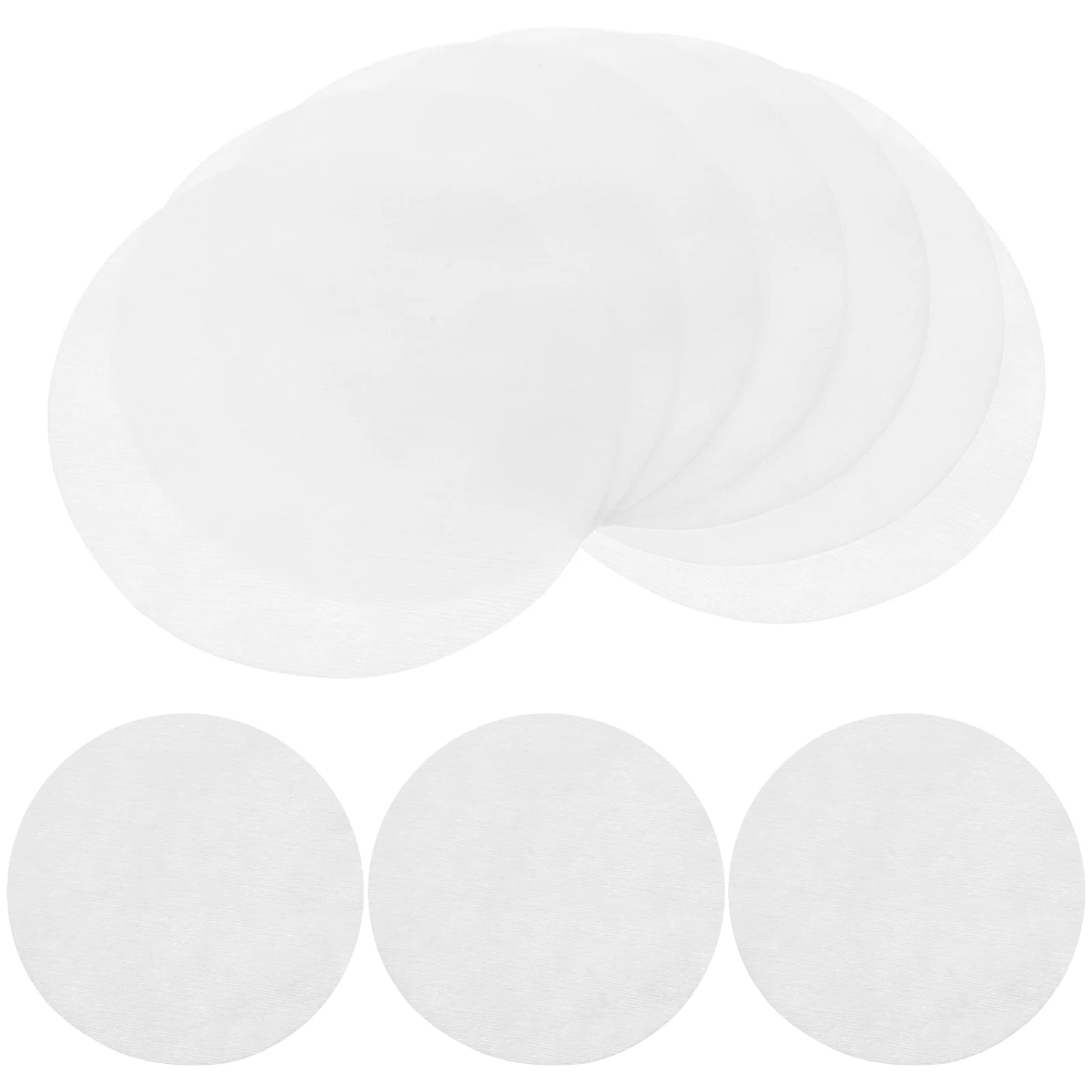 

200pcs Non woven Facial Pads Soft Absorbent Disposable Sanitary Makeup Remover Sheets 75mm Diameter 100Pcs Pack Perfect for Nail