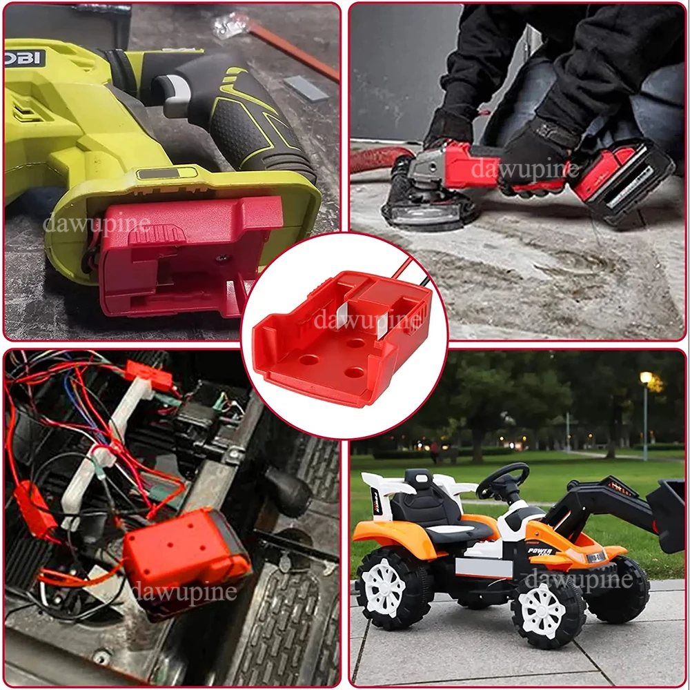 Power Wheels DIY-Adapterkabel für Makita, Milwaukee, Dewalt 18V 20V Akku, für Peg-Perego Kinderfahrzeuge – Detail 16