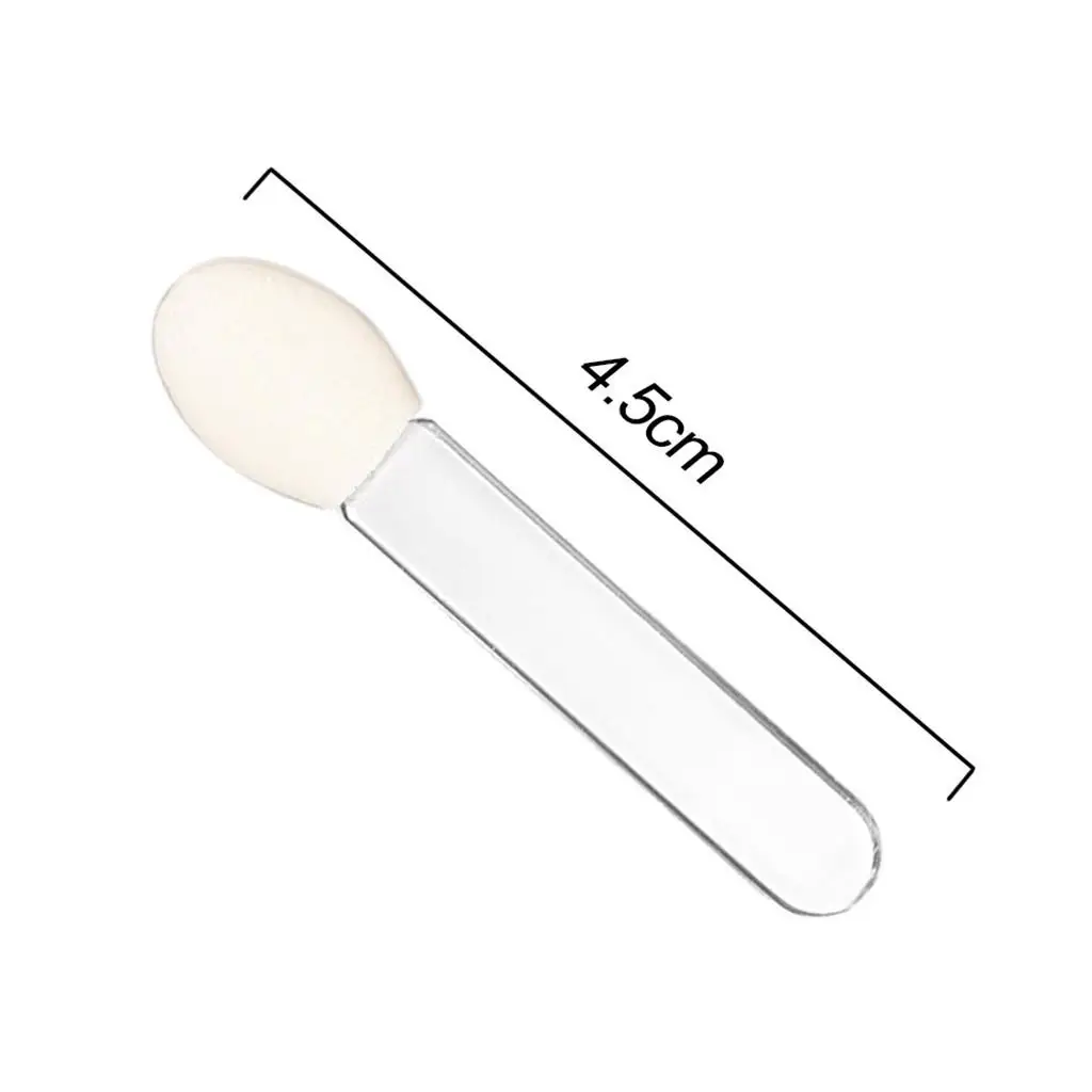 Brosse à fard à paupières Portable, applicateur d'éponge simple face, Mini ensemble de pinceaux de maquillage pour sac de maquillage de voyage, 10 pièces