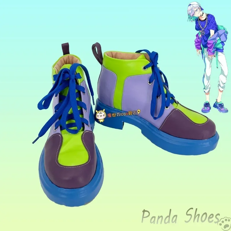 

Paradox Live Yatonokami Kanata Обувь для косплея Аниме Cos Длинные сапоги KANATA Косплей Костюм Опора Обувь для Con Halloween Party