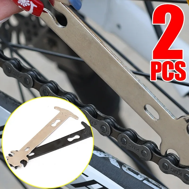 

Универсальный инструмент для проверки велосипедной цепи, индикатор износа для ремонта мотоцикла, скутера, измерительный прибор, портативный велосипедный аксессуар