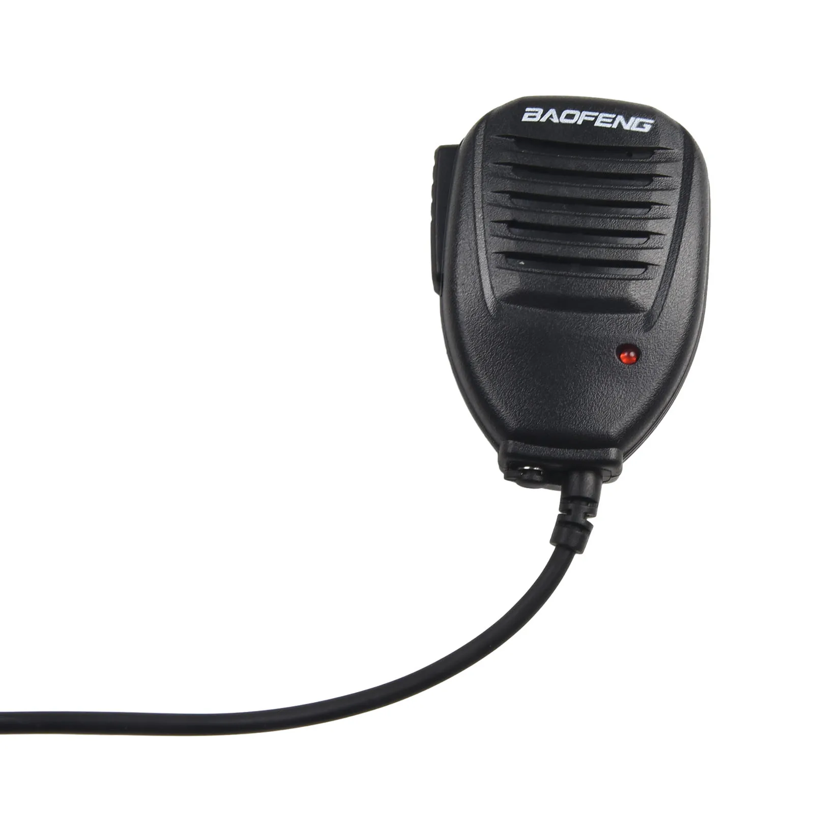 Micrófono de altavoz duradero para walkie-talkie, Conector de 3,5mm/2,5mm, BF-888S, negro