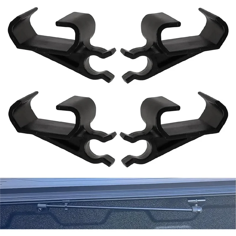 

Practical 4Pcs Tonneau Cover Clamps For Bakflip MX4/F1/G2/HD/VP/CS-F1, Tonneau Cover Prop Rod Clips Replacement For Parts-351B00