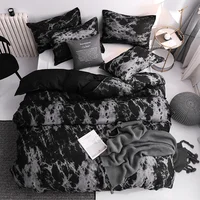 3pcs Duvet Cover Set with Pillow Case Double Comforter Bedding Set Quilt Cover Queen/King Couple or Single Bed 5