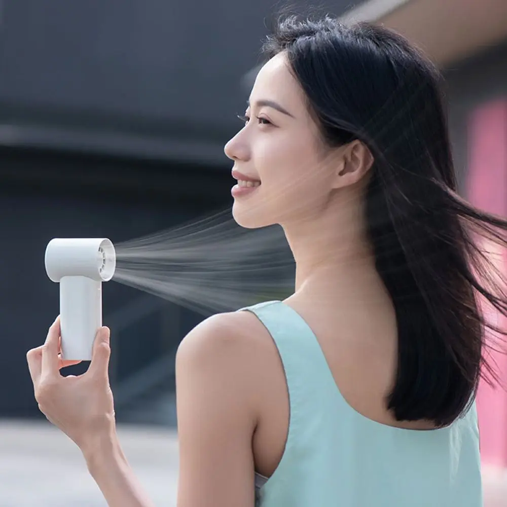 

20000RPM Handheld High-speed Fan Brushless Motor 3 Gear Adjustable Mini Turbo Jet Fan Rechargeable Multi-purpose