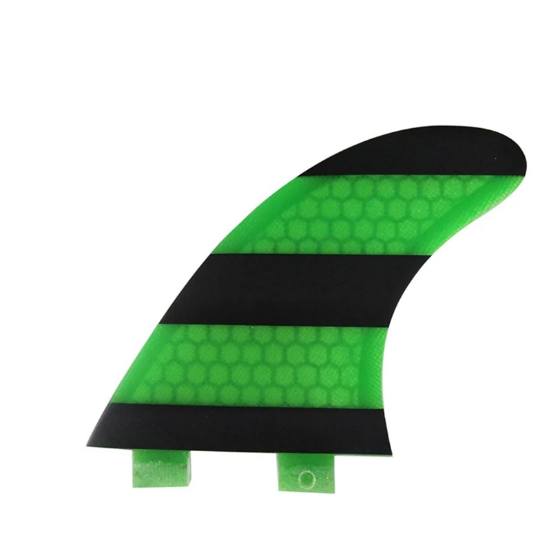 

NEW-Surf Honeycomb Fin Surfboard Fin Stripe Fibreglass Fins Surfboard Accessories Tail Rudder Surfboard Tail Fin