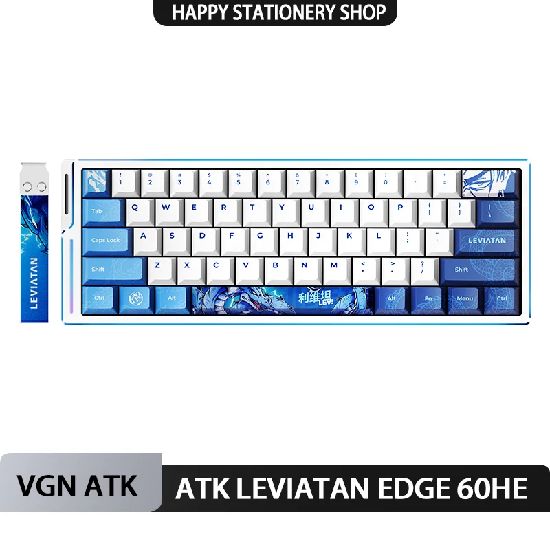 ATK Leviatan EDGE 60HE Wired Mechanical Keyboard Magnetic Switch 8000hz Aluminium Alloy Office Custom Valorant Gaming Keyboards