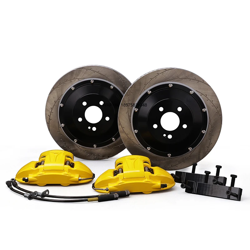 4 Piston and Electro-Mechanical Rear Brake Calipers 380mm Brake Disc for