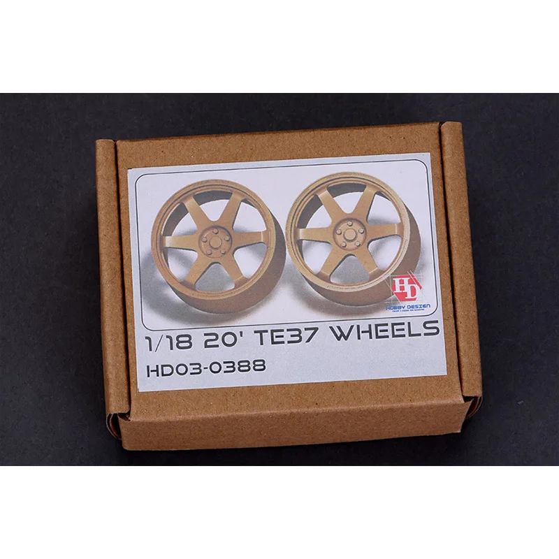 

Hobby Design HD03-0388 1/18 20' TE37 Wheels Model Vehicle Detail-up Set Hobbyist Gift Hand Made Arts for Professional Adults