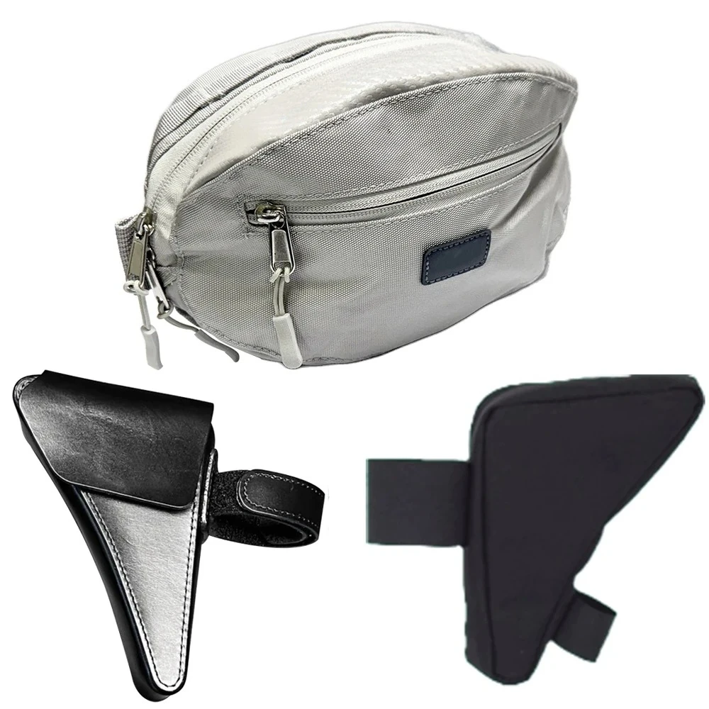 AliExpress STFU BIKE Compatible With Brompton small cloth folding bicycle accessories  triangle bag cowhide tool kit pig nose bag storage front bag