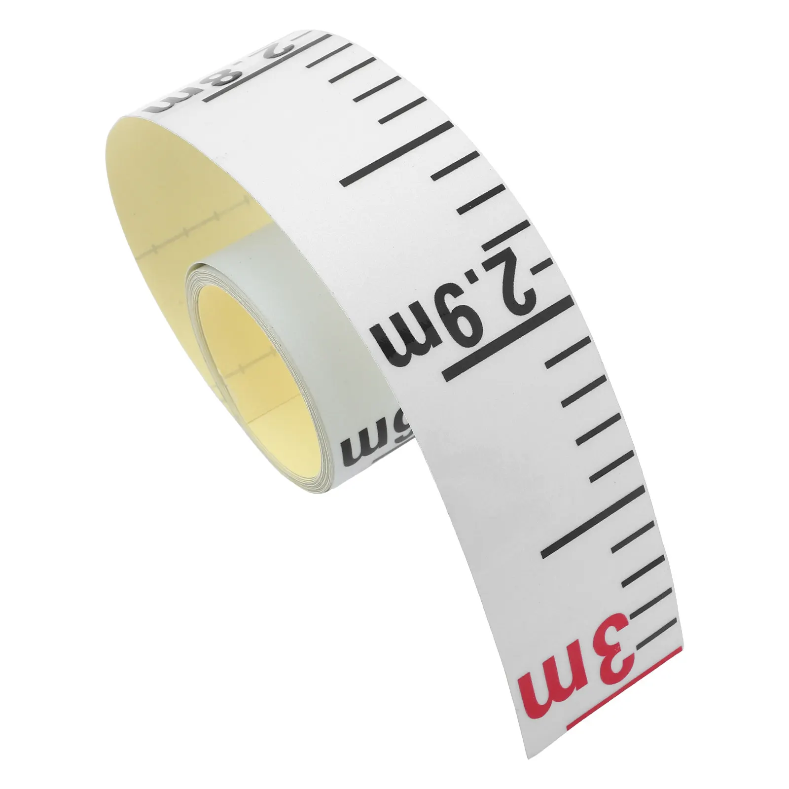3M 5Cm Waterproof Water Level Gauge Sticker Adhesive Liquid Level Indicator Reflective For Aquarium Pool Tank Outdoor Use