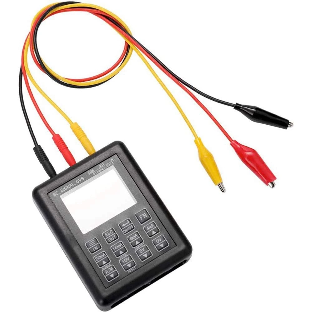 Generador de señal ajustable, calibrador de control de proceso, fuente de corriente constante, simulador de 0-20Ma, 4-20Ma, 0-10V