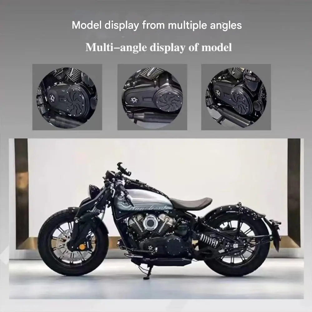 Modified Engine Sprocket Cover, Side Cover & Belt Decorative Cover for Benda Napoleon / Chinchilla/ Rock 250