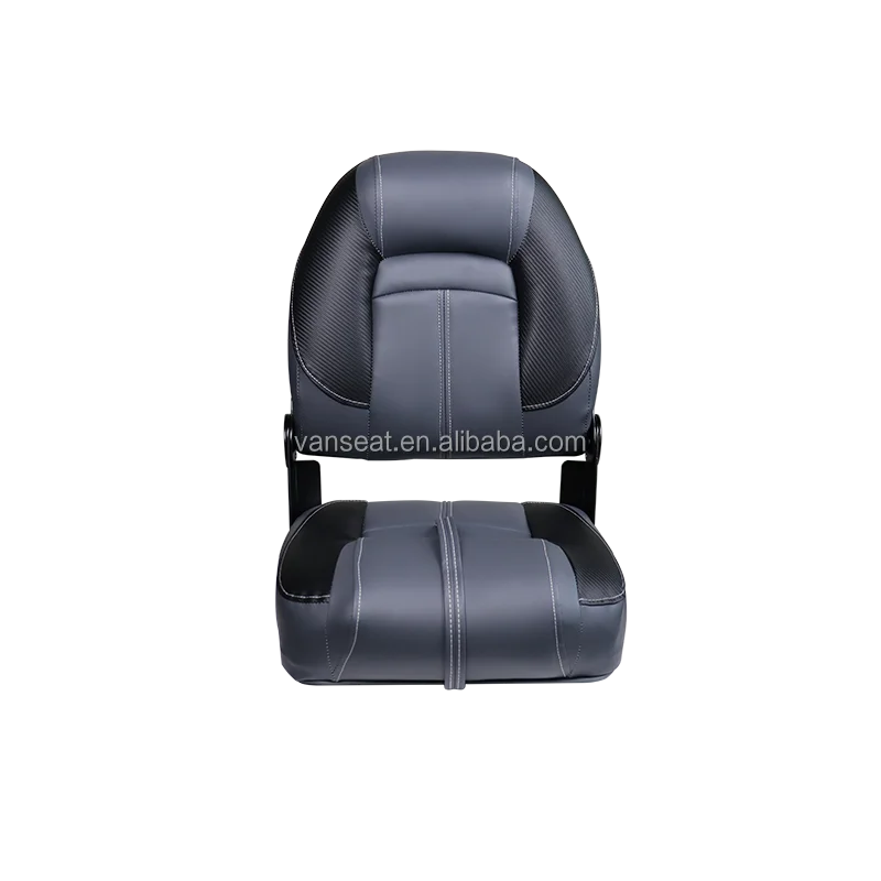 Folding Boat Seat Manufacturer Speed Ship Seat High Quality Marine Vinyl Boat Chair PU Aluminum Swivel Boat Seat for Sale