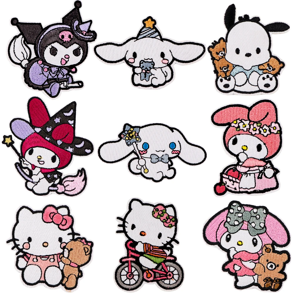 Embroidered Patches For Clothing DIY  Patch Badge Iron On Patches On Clothes Applique Stickers Clothing Accessories