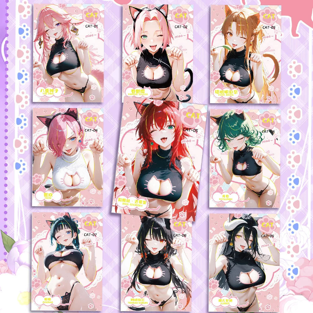 2025 New Femme Fatale Card Goddess Story Collection Card Full Set Rem Miko Waifu Booster Box TCG Doujin Toys And Hobbies