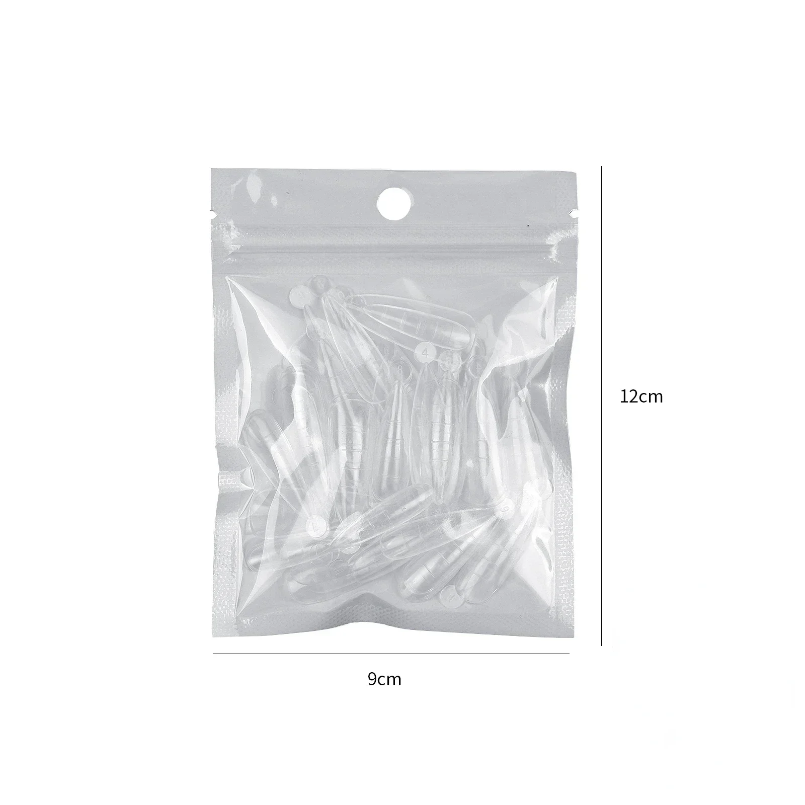 Formes d'extension d'ongles transparentes, moules supérieurs pour N64, moule de construction rapide, formes de touristes, couverture complète, pointes d'ongles, accessoires d'art de manucure