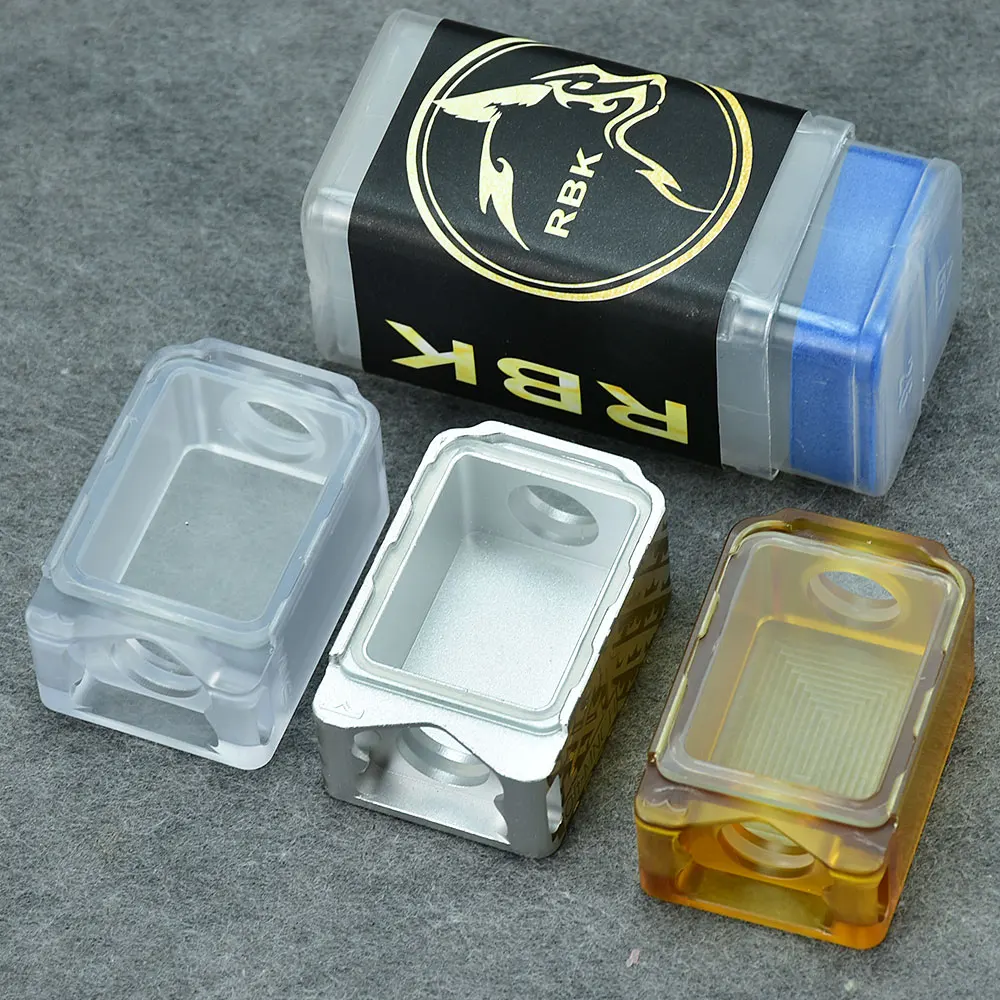 wolfcoolvape Monarchy Boro Tank vape boro tank pei pc Aluminum tank boro for SXK BB / Billet AIO Box Mod Kit