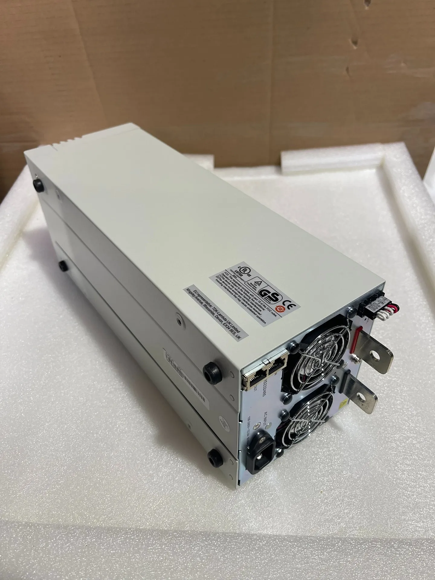 For TDK-Lambda ZUP20-40 0-20V 0-40A 0-10V 0-20A DC Stabilized Adjustable Power Supply Before Shipment Perfect Test