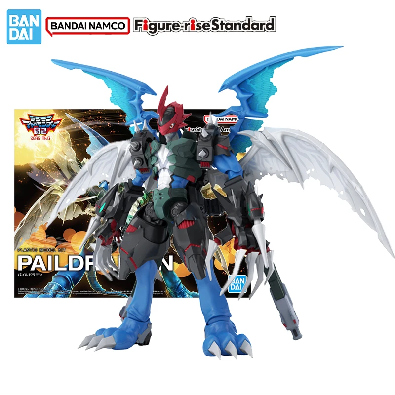 

Bandai Original Genuine Figure Digimon Model Kit Figure-rise Standard Paildramon Collection Action Figure Model Boys Toys Gifts