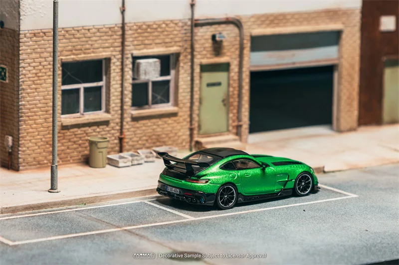 

Предзаказ: Модель автомобиля Tarmac Works 1:64 серии GT, черно-зеленая, литая под давлением