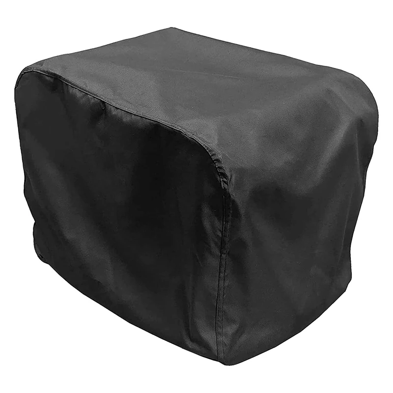 Protective Gear Generator Cover Black Color Long-lasting Design Space Saving Space Saving Generator Protective Cover