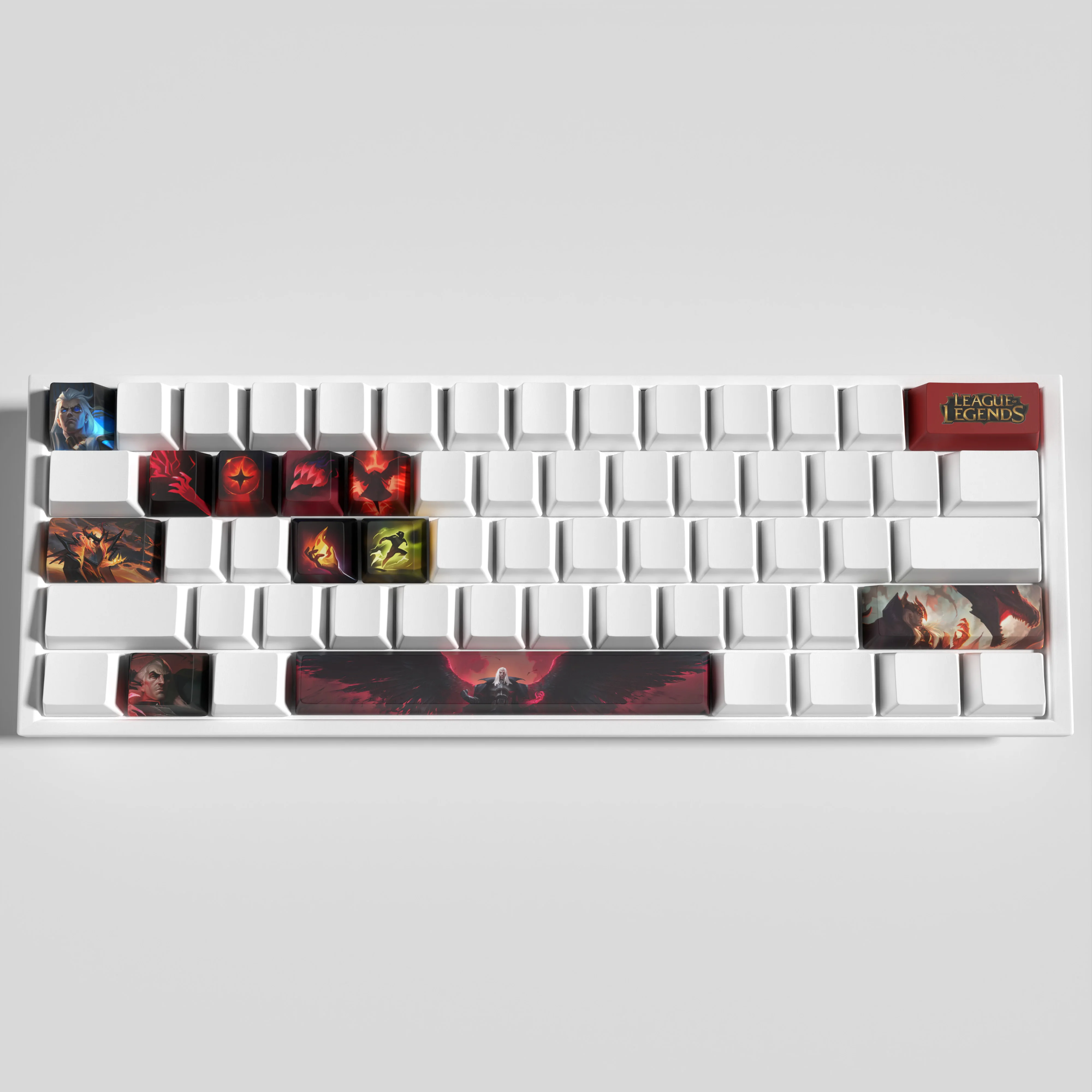 Swain keycaps League of Legends keycaps  game keycaps OEM Profile 12keys PBT dye sub keycaps