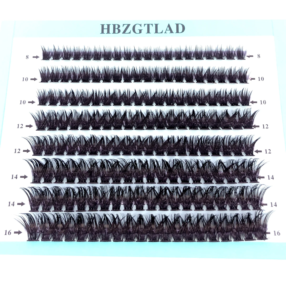 160 Bundles 50D/60D/80D BLACK Natural Eyelash Extension Volume Faux Mink Eyelashes Individual Cluster Lashes Makeup Cilia SILK