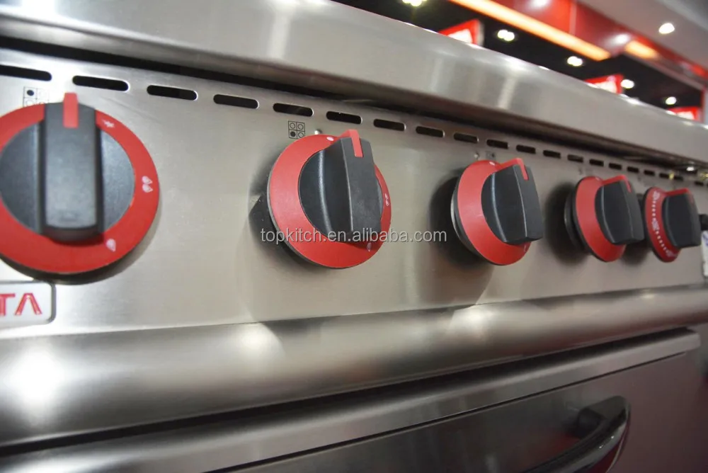 AISI 304 Stainless Steel Italy Burner Gas Cooker