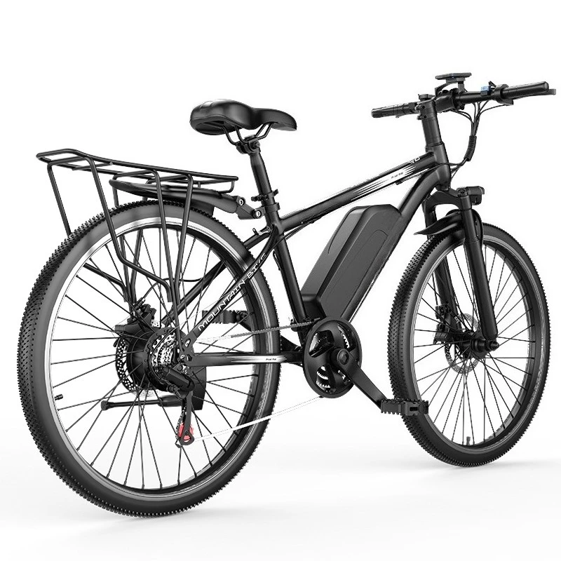 26 Inch Electric Mountain Bike Dual Speed E-Bike for Off Road Adults 48V 750W