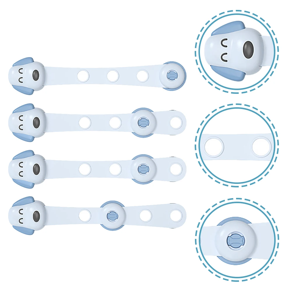 

8 шт., замки для безопасности детей, многофункциональные прочные клейкие замки для ящика, дверной замок для холодильника, защита от детей, замки для ремня шкафа, бытовые