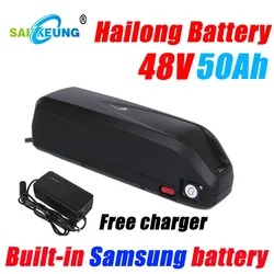 48v Hailong 40ah 60ah30ah 20ah (2000w) 50ah Battery 48v 30ah Bicycle V20 Fatbike Accu X Go Battery E Bike 48v 1000 Ebike Battery