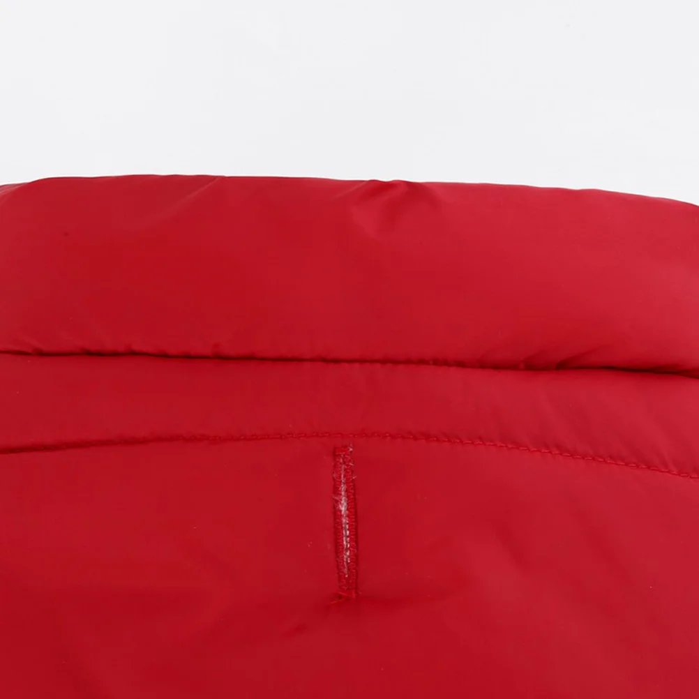 

Snap Closure Puppy Winter Coat Warm Cotton-Padded Small Dog Clothing Hoodie Stylish Outdoor Wear Size Xs Red Coat Dog Winter